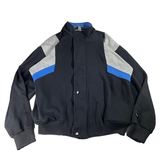 Vintage 1980 Christian Dior Monsieur Full Zip Sweater XL